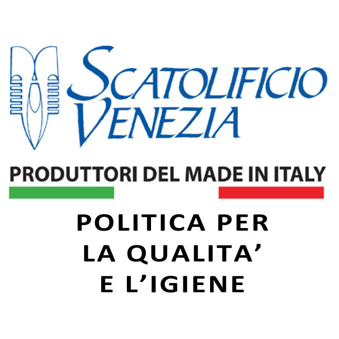 Politica qualit&agrave; e igiene