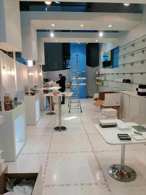 Stiamo allestendo lo Stand per domani!!