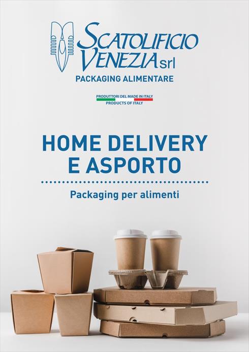 Scatole per prodotti alimentari da asporto - Nuovo catalogo 2021 HOME DELIVERY