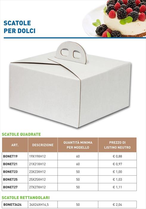 Scatole per prodotti alimentari da asporto - Nuovo catalogo 2021 HOME DELIVERY